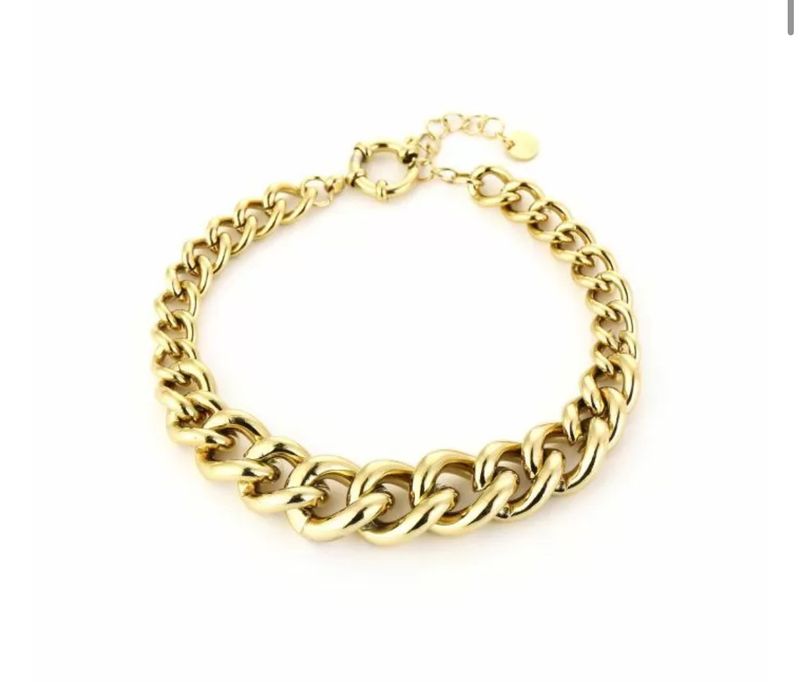 Grove schakelarmband