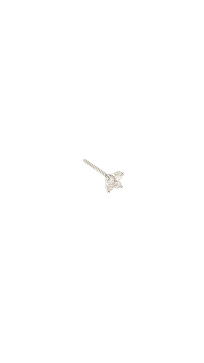 Flower stud Silver
