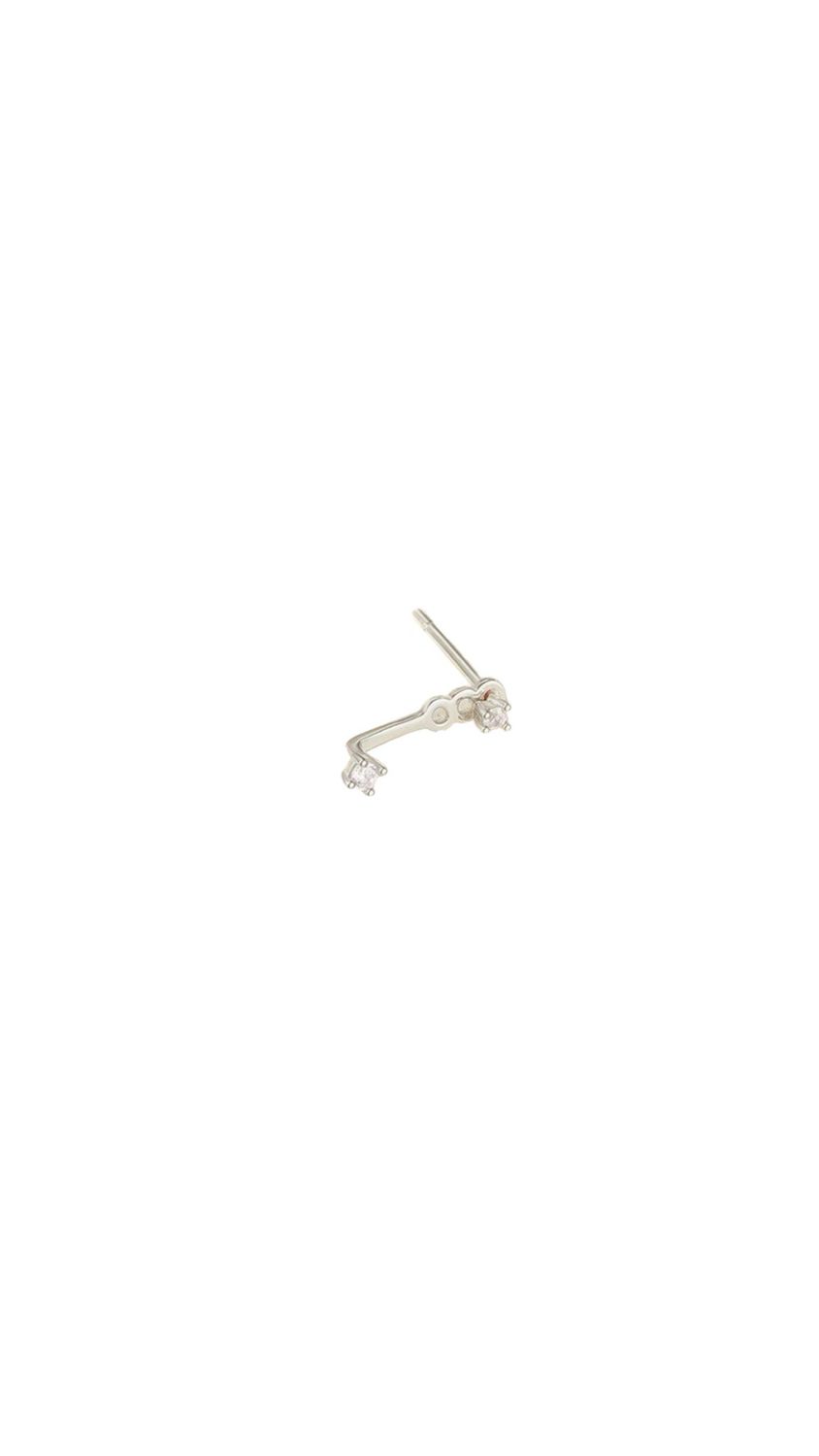 Pippa stud Silver