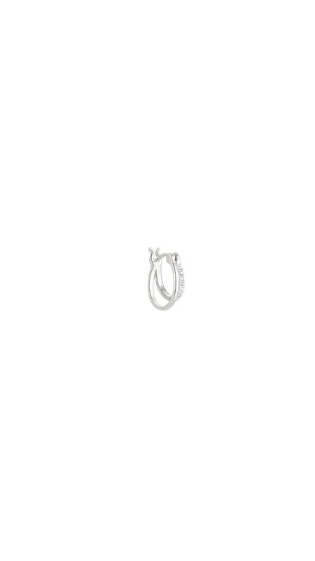 Dubbel hoop Silver