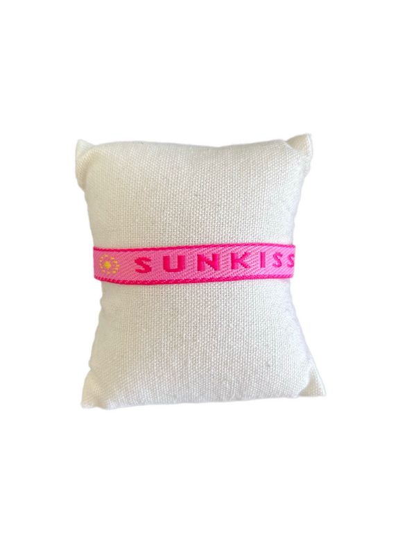 Sunkissed pink bracelet