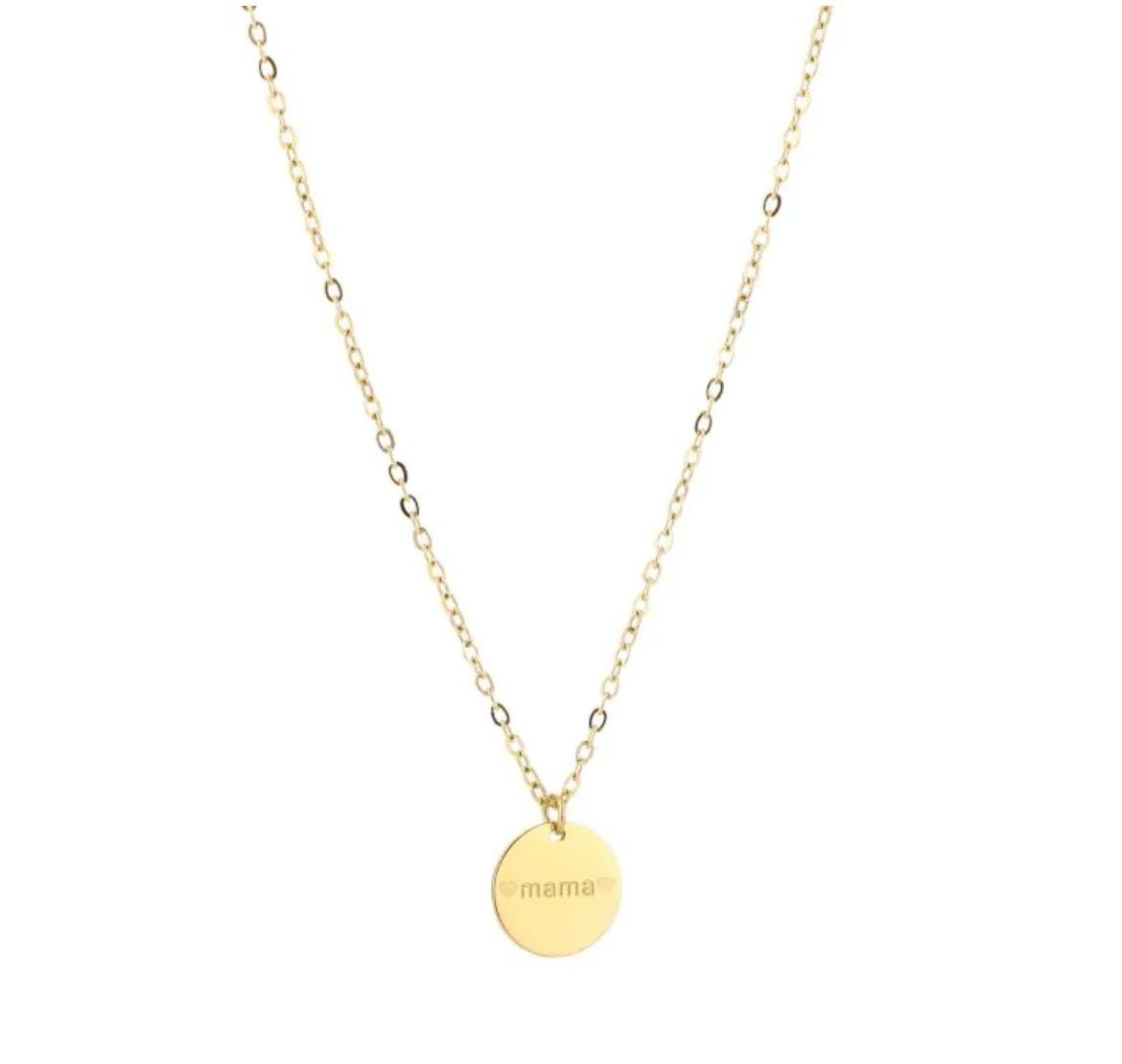 MAMA Necklace gold