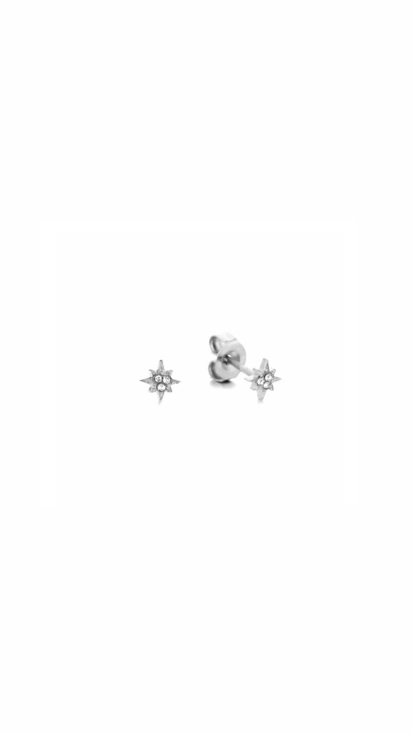 Star stud Silver