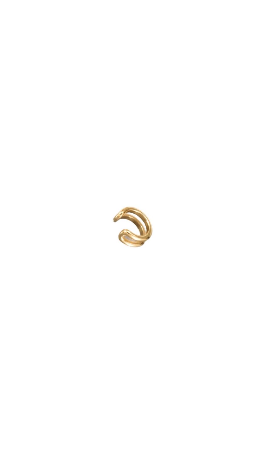 Dubbele earcuff