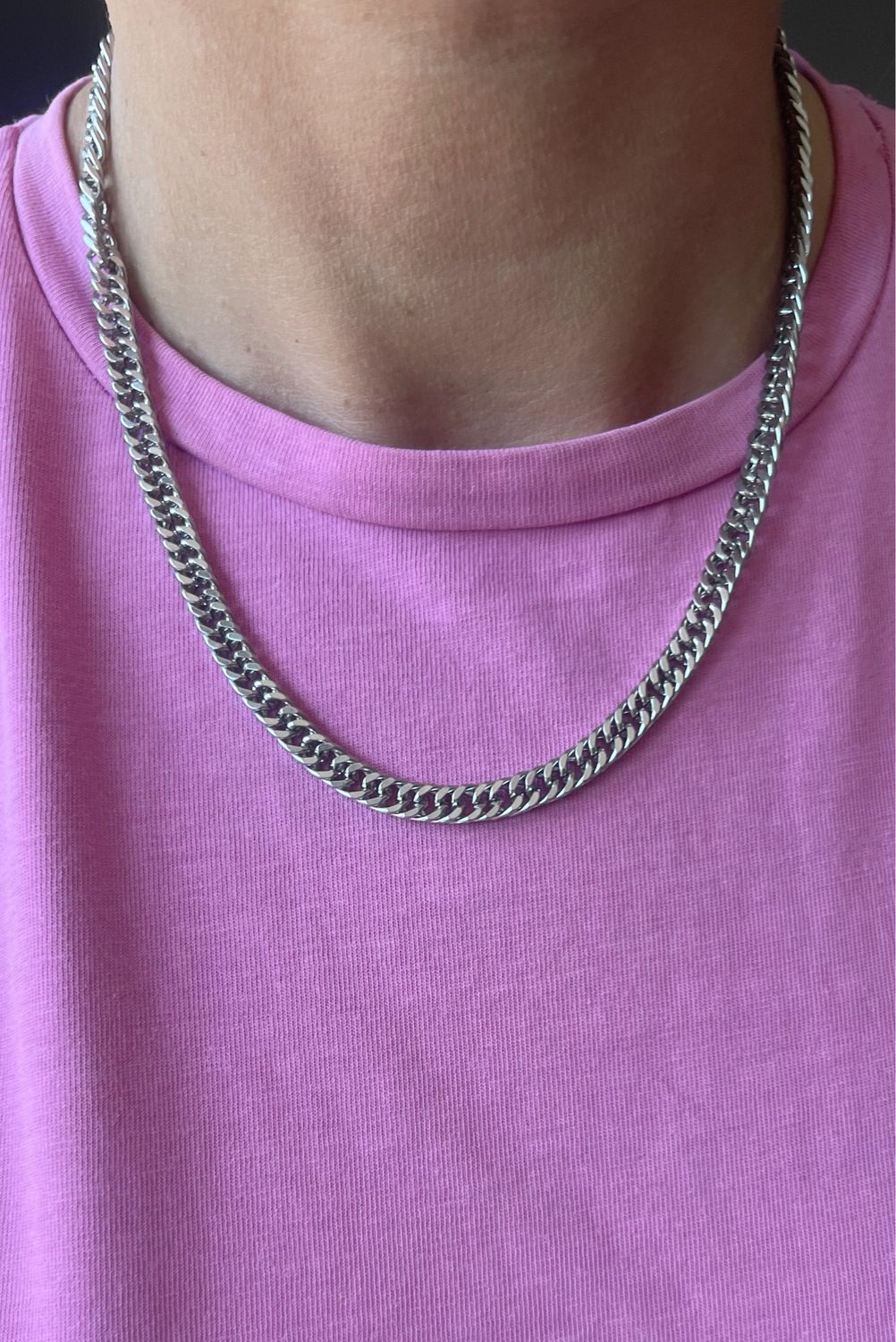 Basic ketting Silver