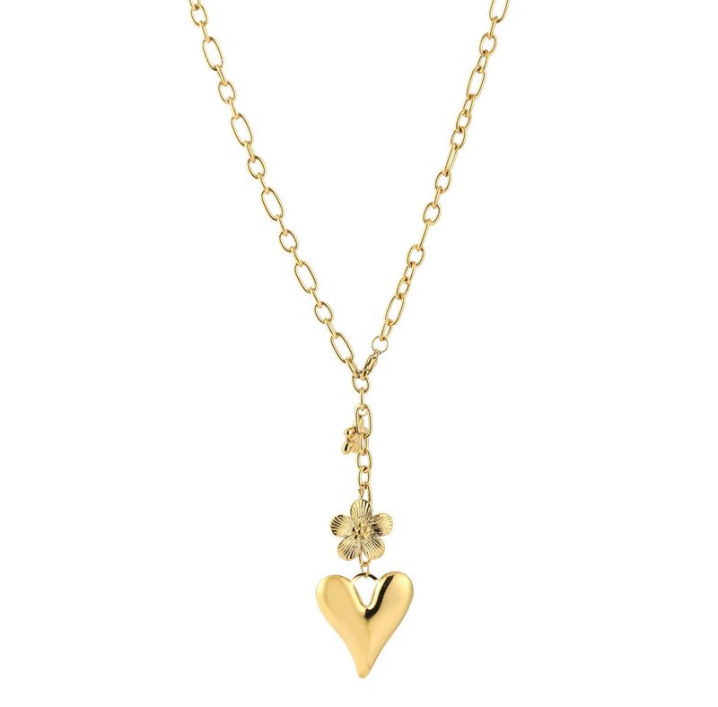 Heart-flower Necklace
