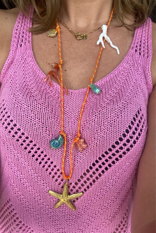 Summer sea necklace