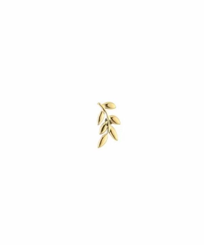 Leaf Stud Gold