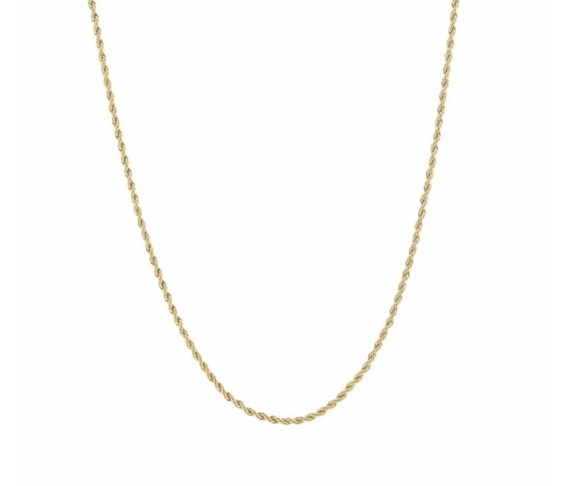 Twist Necklace Gold
