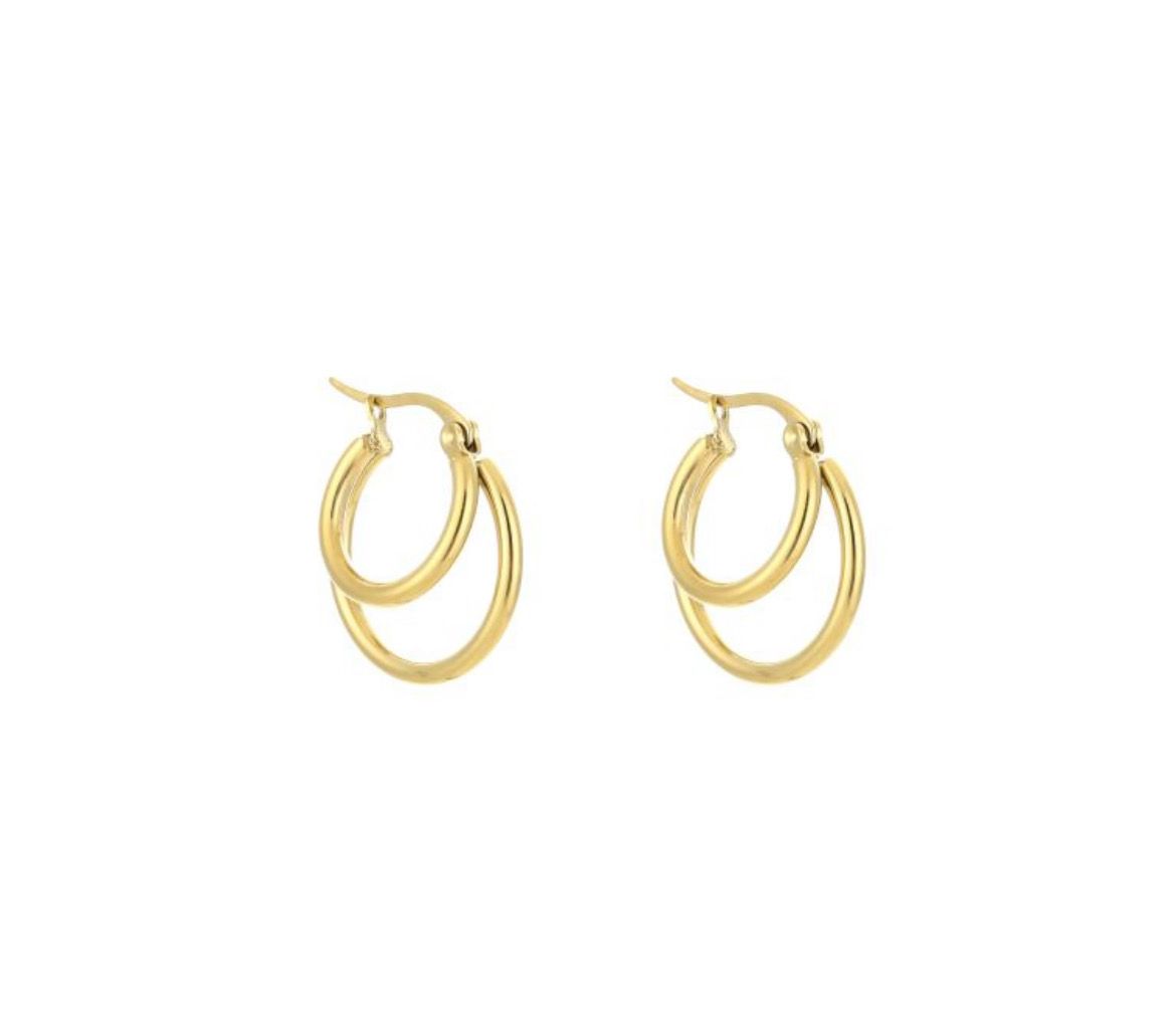 Duo Elegance Hoops