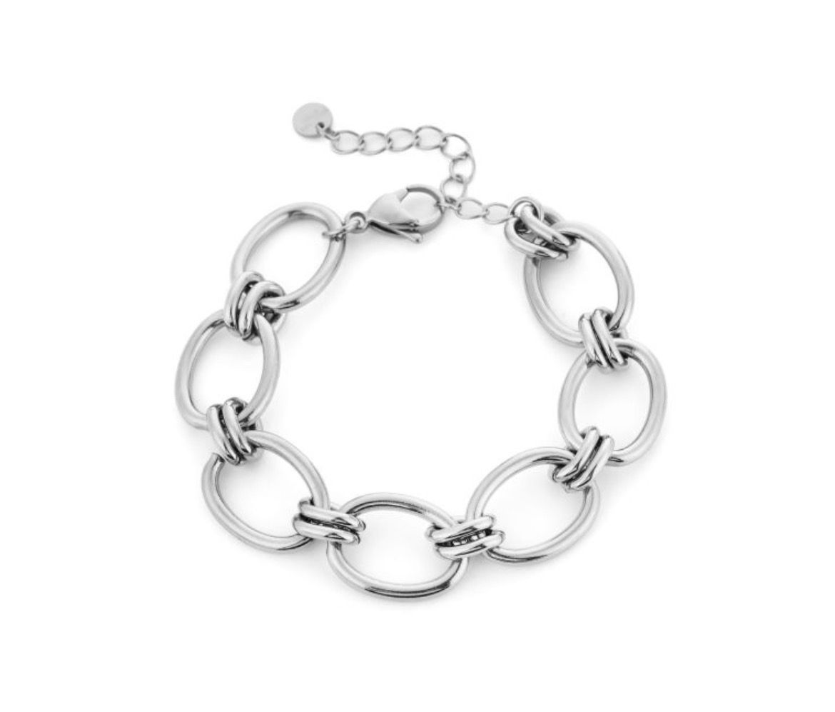 Big chain bracelet Silver