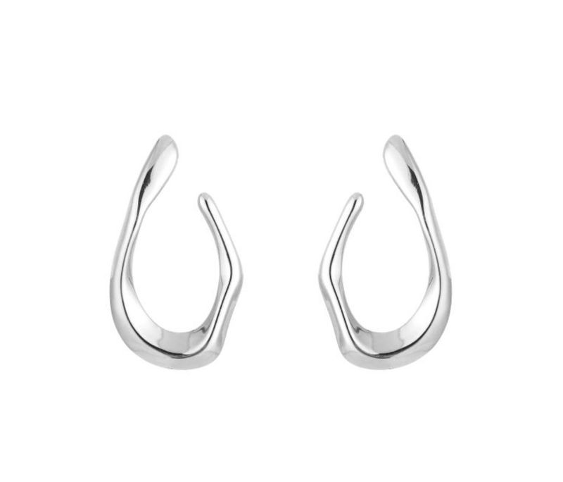 Élise Earrings big Silver