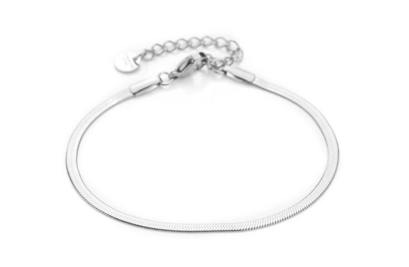 Snake Bracelet Silver 2mm