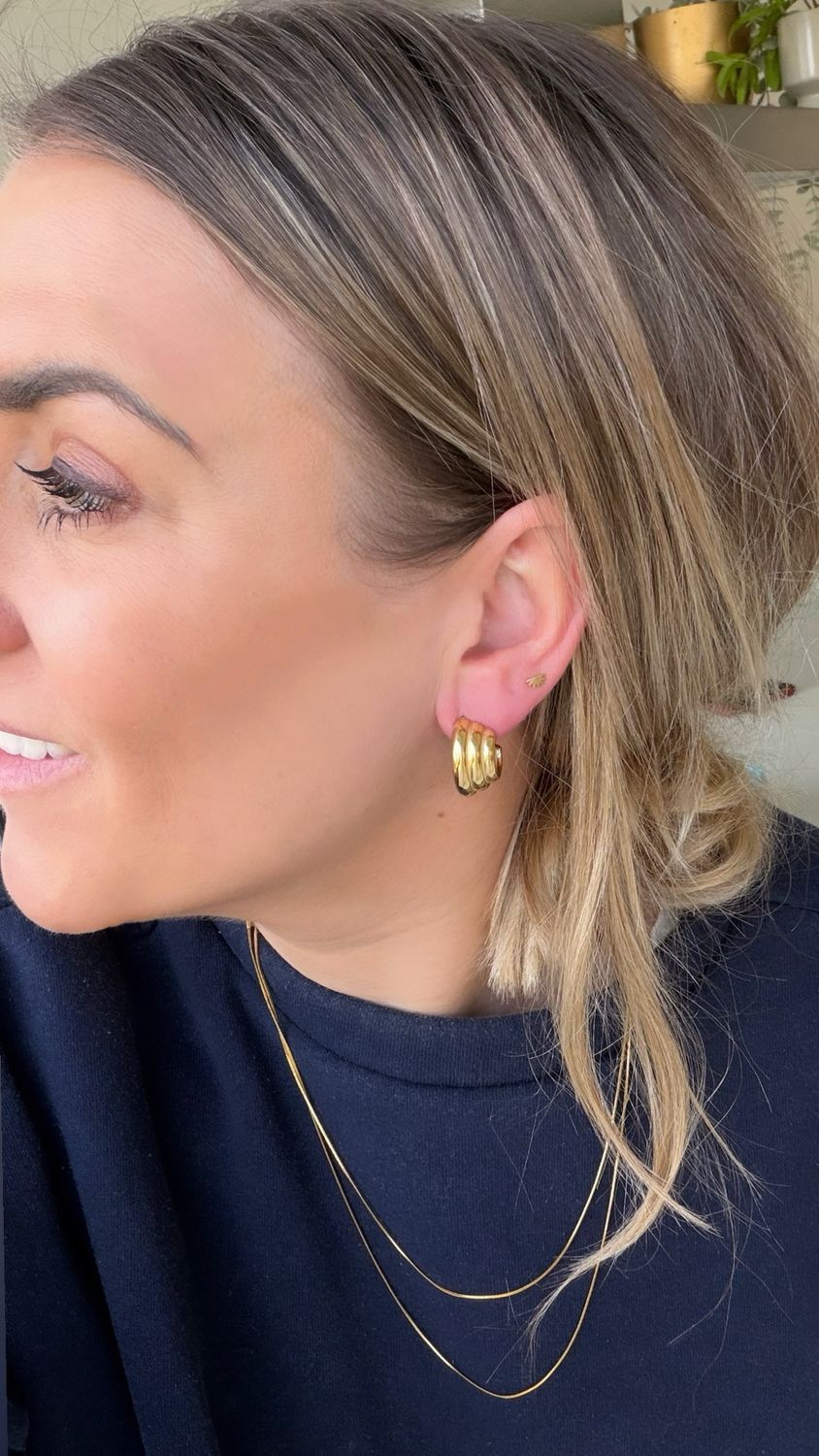 Léa Earrings gold
