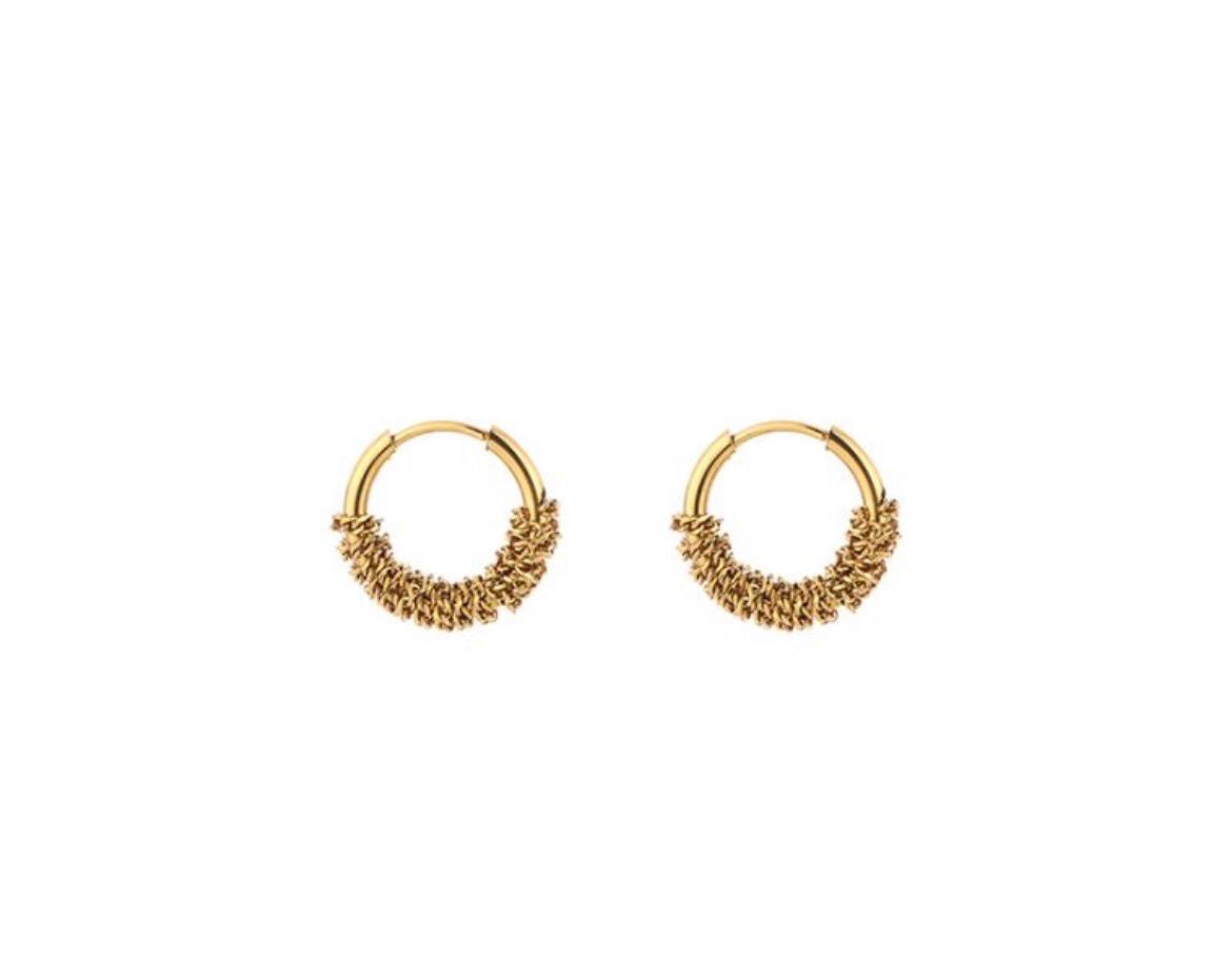 Golden Crush Earrings