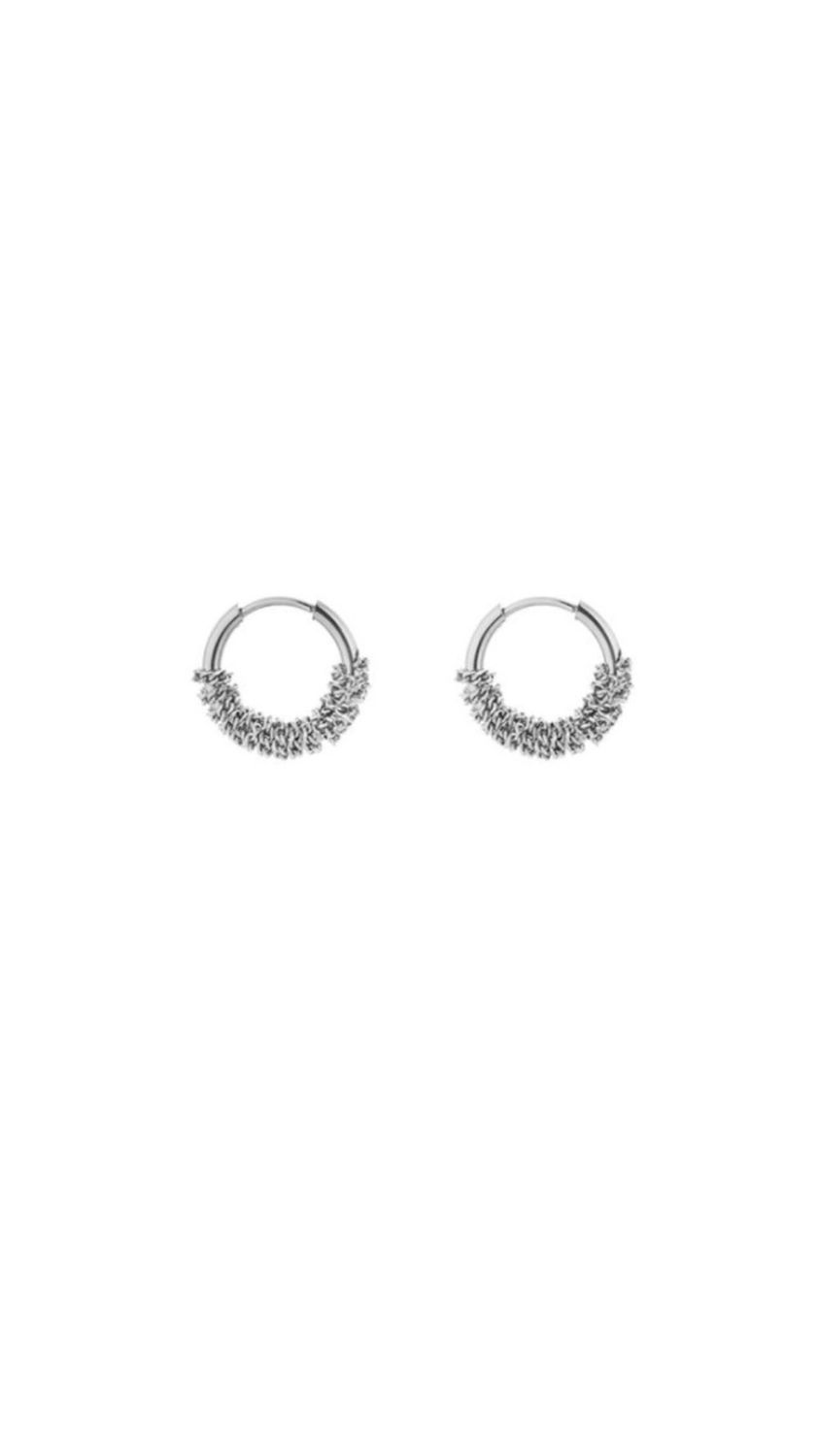 Silver crush Earrings