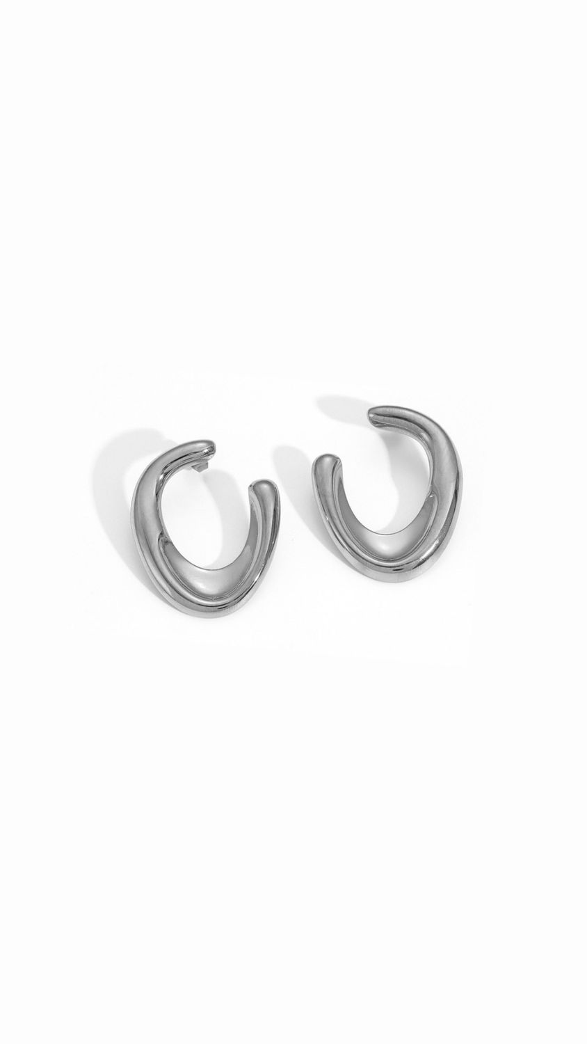 Rivé Earrings Silver