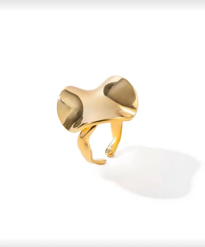 One size ring Atlas gold