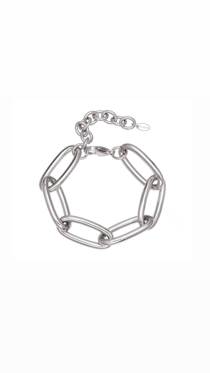 Icon Chain bracelet Silver