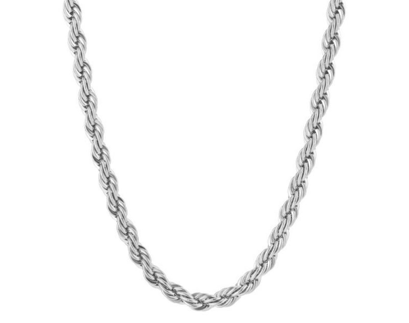 Twist Necklace Silver