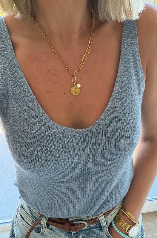 Riviera Pearl Necklace
