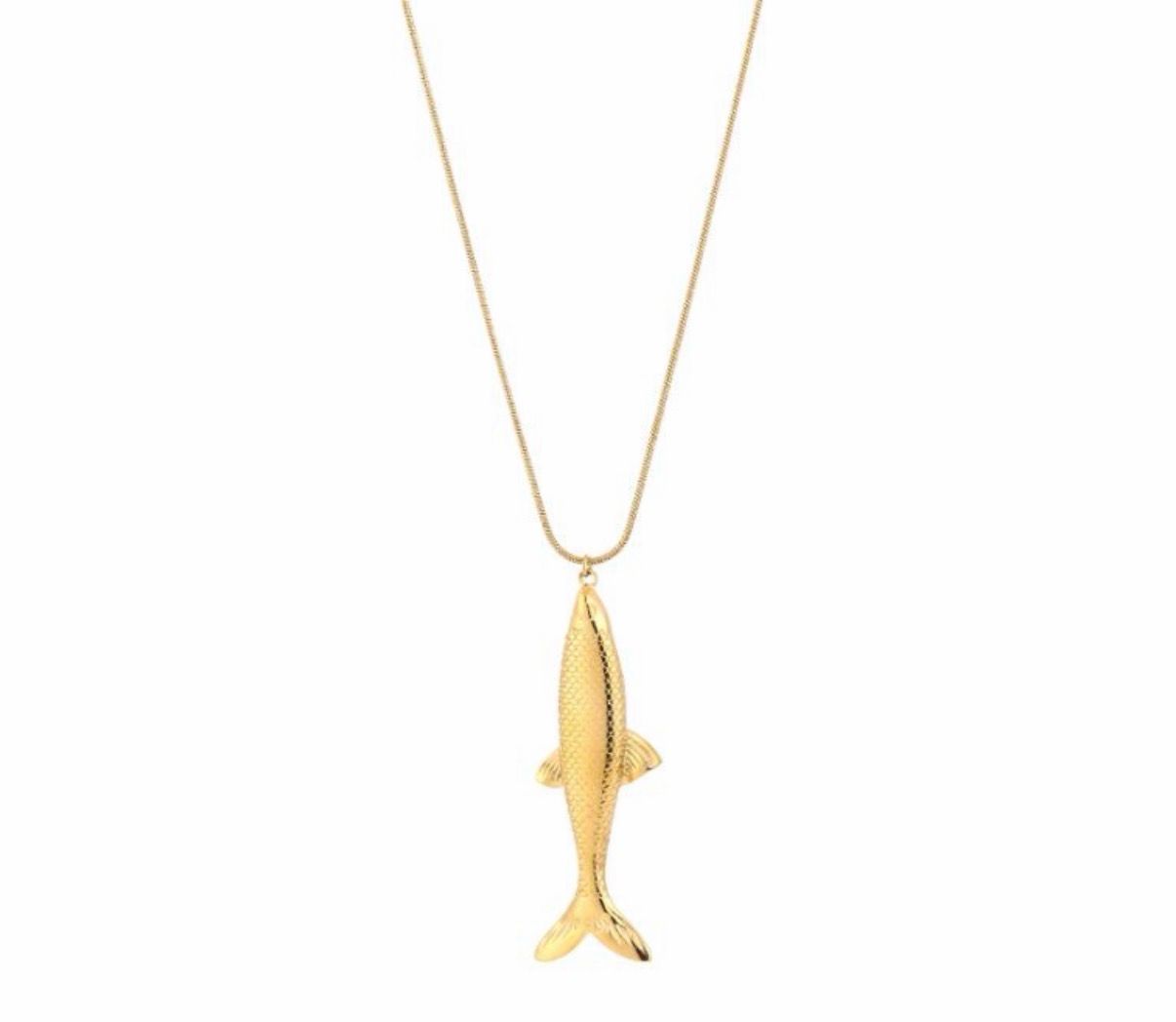 Fish Necklace 80 cm