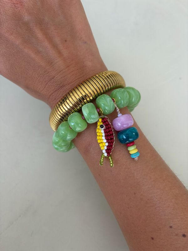 Green Fish bracelet