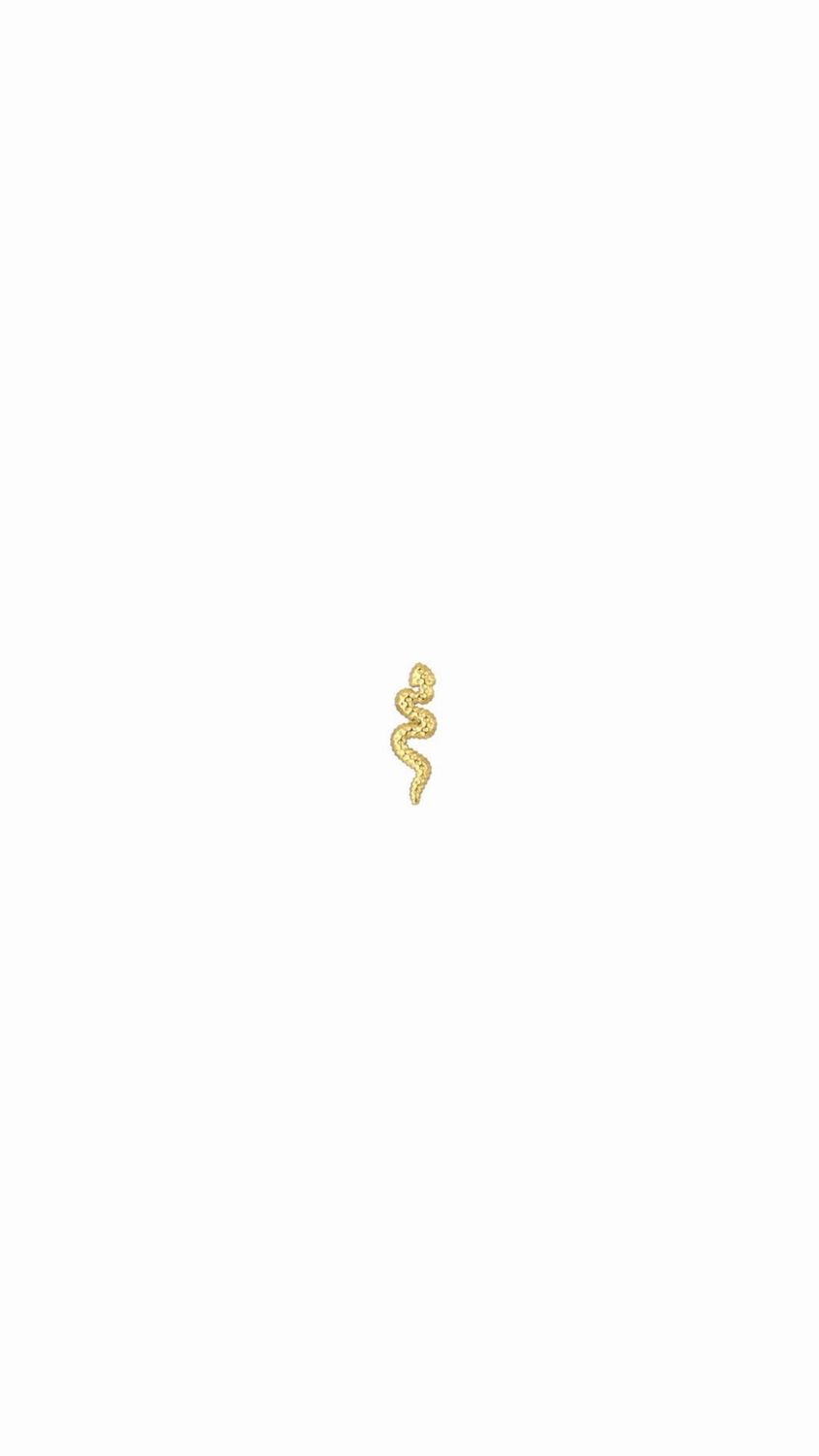 One piece snake stud
