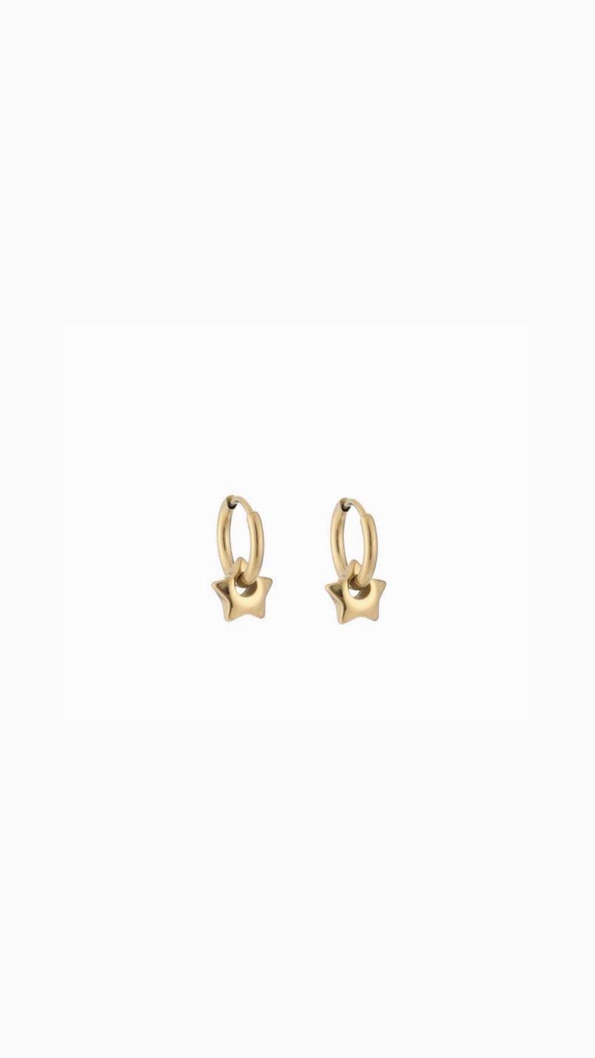 Mini star hoops