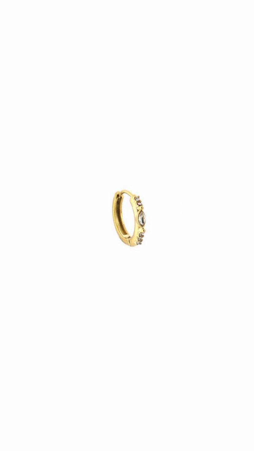 One piece zirkonia hoop