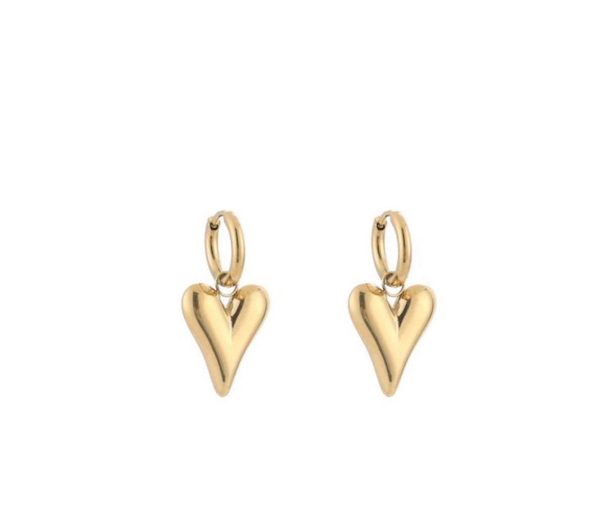 Love hoops gold
