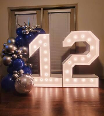 Marquee Numbers 12
