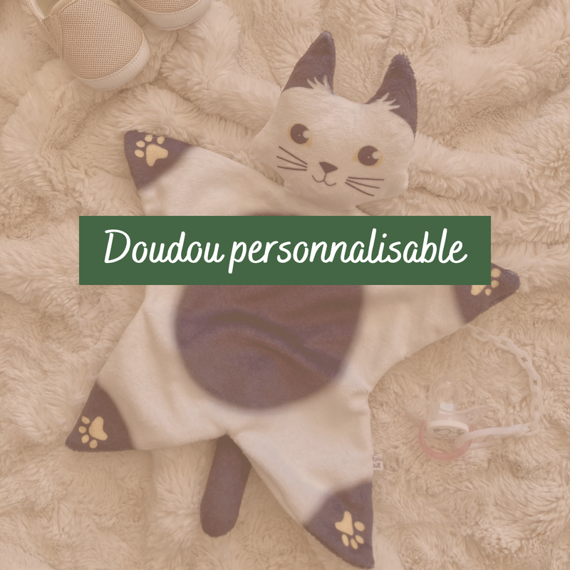 Doudou personnalisable