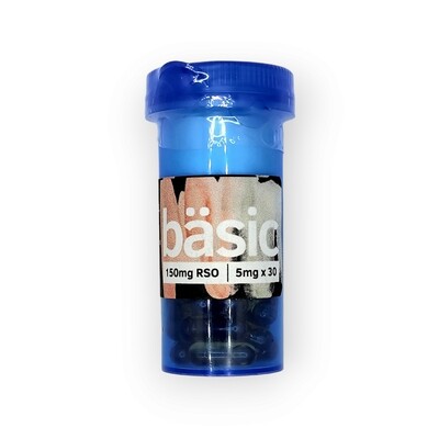 bäsic RSO Capsules 150mg 30x5mg