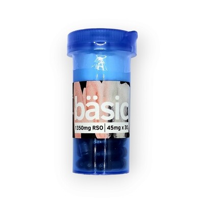 bäsic RSO Capsules 1350mg 30x45mg