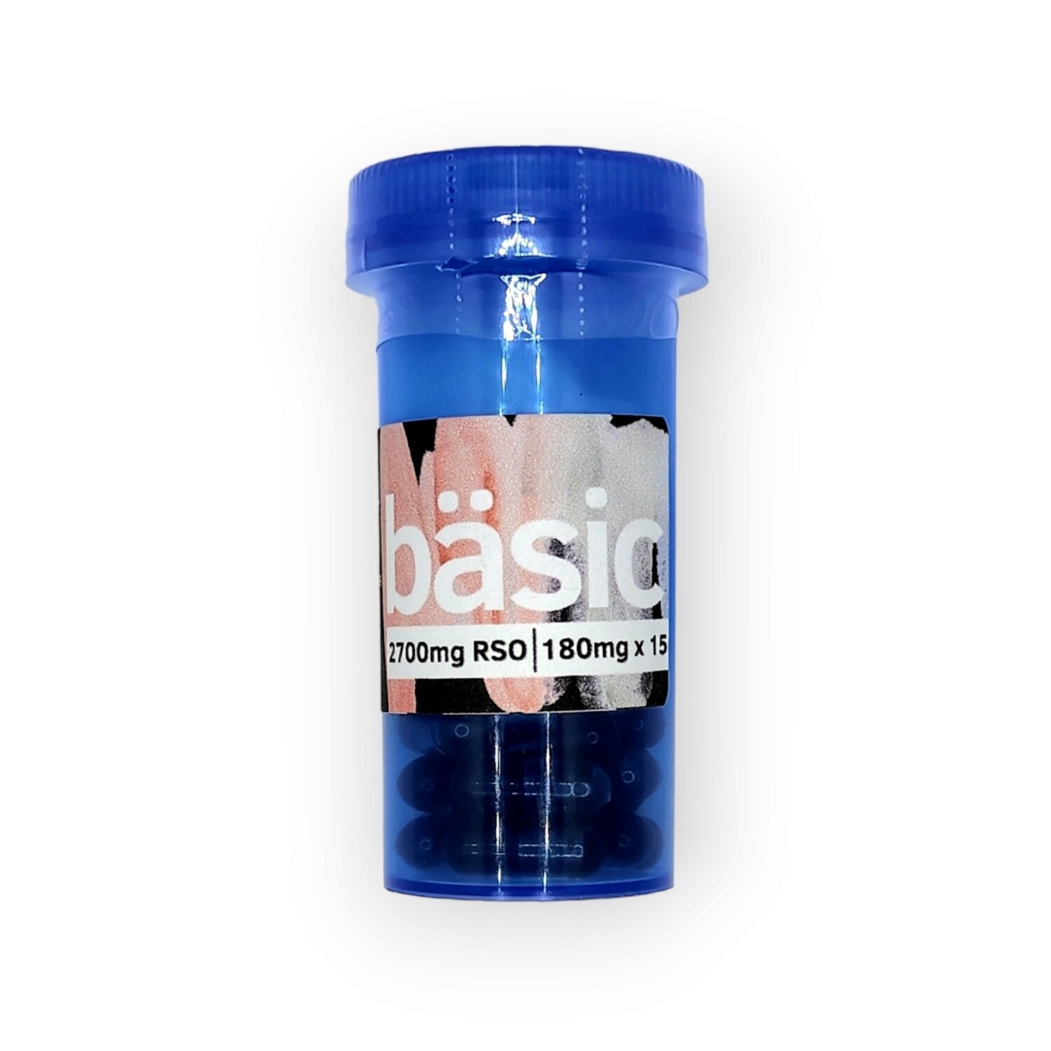 bäsic RSO Capsules 2700mg 15x180mg
