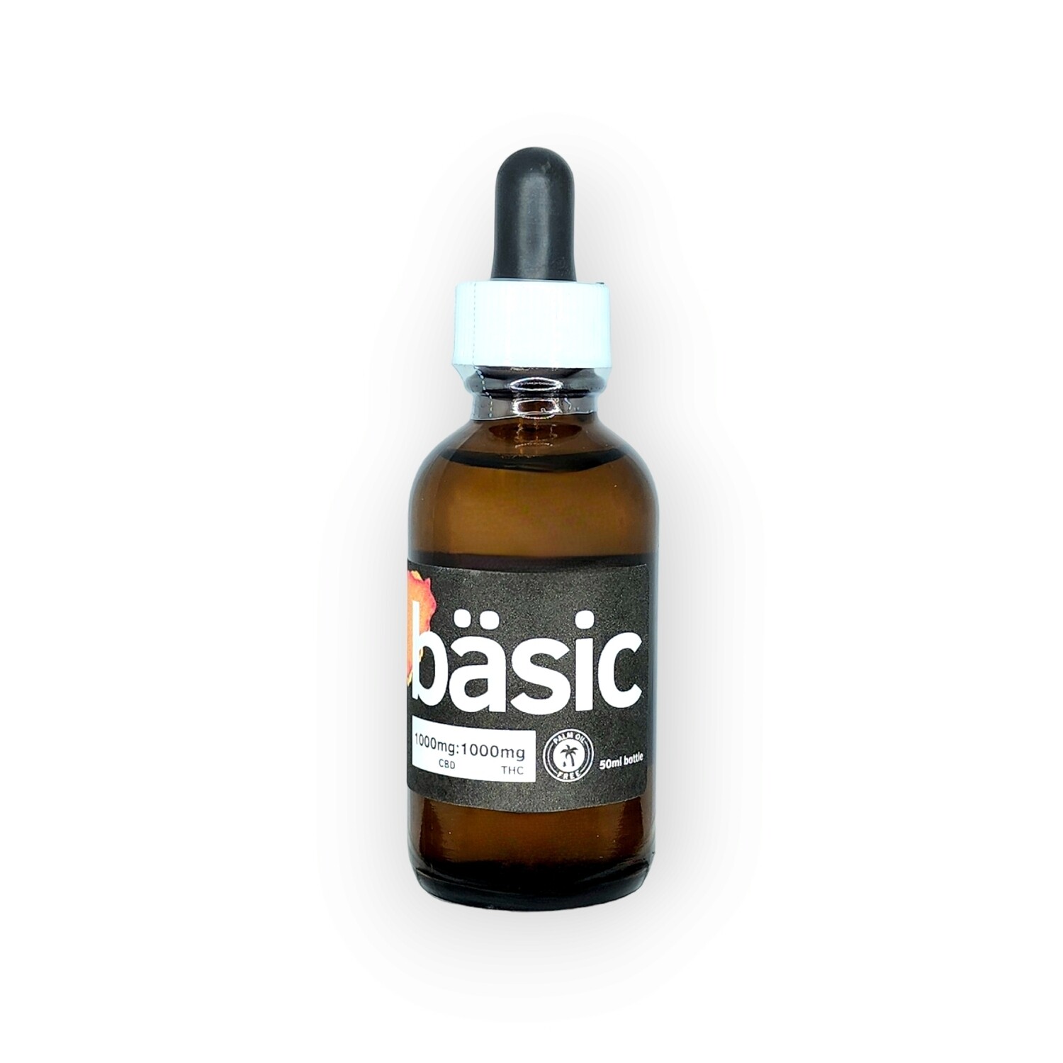 bäsic CBD/THC Blend 1000:1000