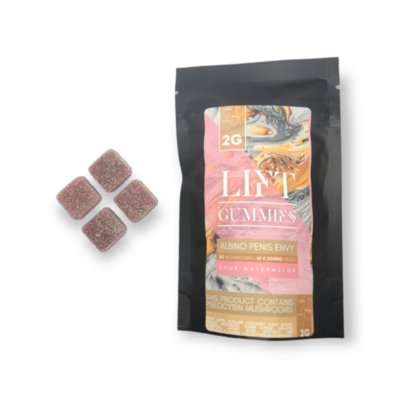 LIFT Albino Penis Envy Sour Watermelon Gummies