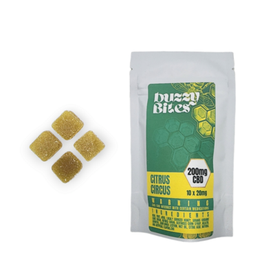 Buzzy Bite 200mg CBD Citrus Circus