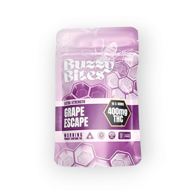 Buzzy Bites 400mg Grape Escape