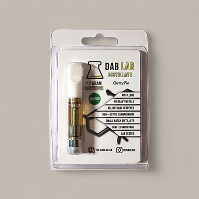Dab Lab Distillate 1.2g Carts - Cherry Pie
