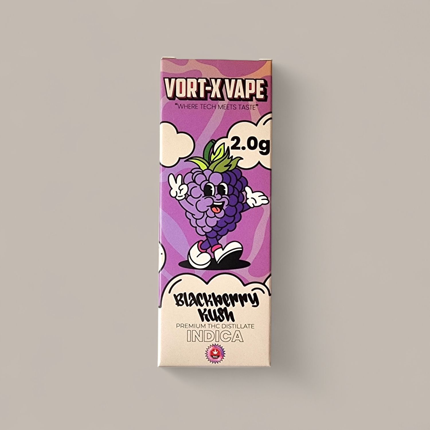 VORT-X VAPE 2.0g - Blackberry Kush