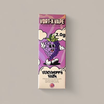 VORT-X VAPE 2.0g - Blackberry Kush