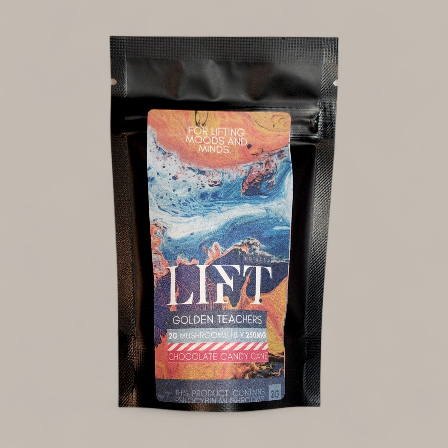 LIFT Golden Teacher Candy Cane Chocolate