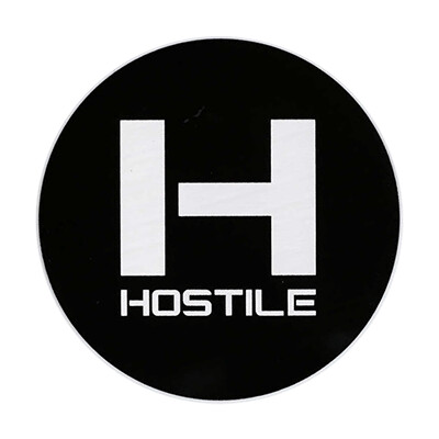 H Letter Black Cap Emblem Only