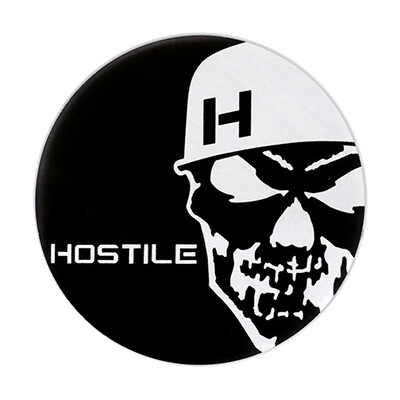 SKULL Black Cap Emblem Only