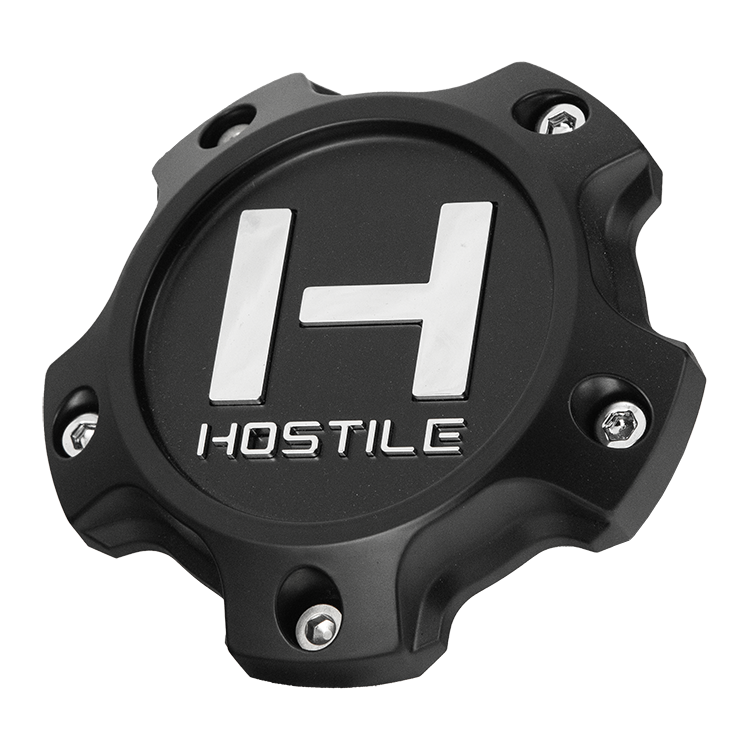 HOSTILE UTV 5 Lug Satin Black Finish