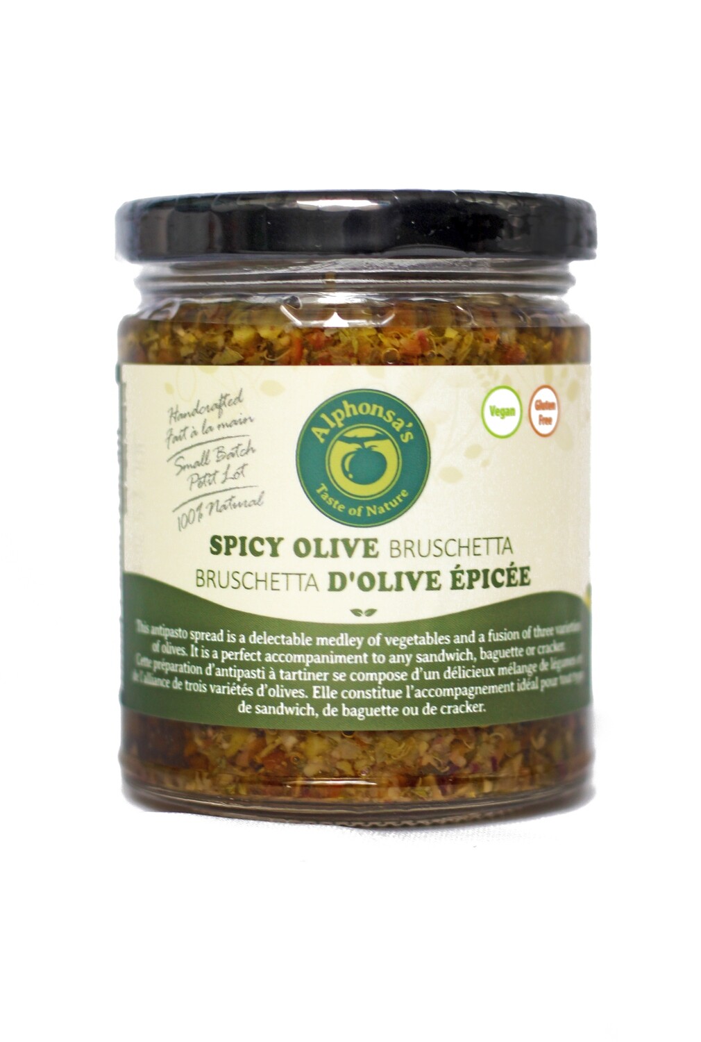 Spicy Olive Bruschetta