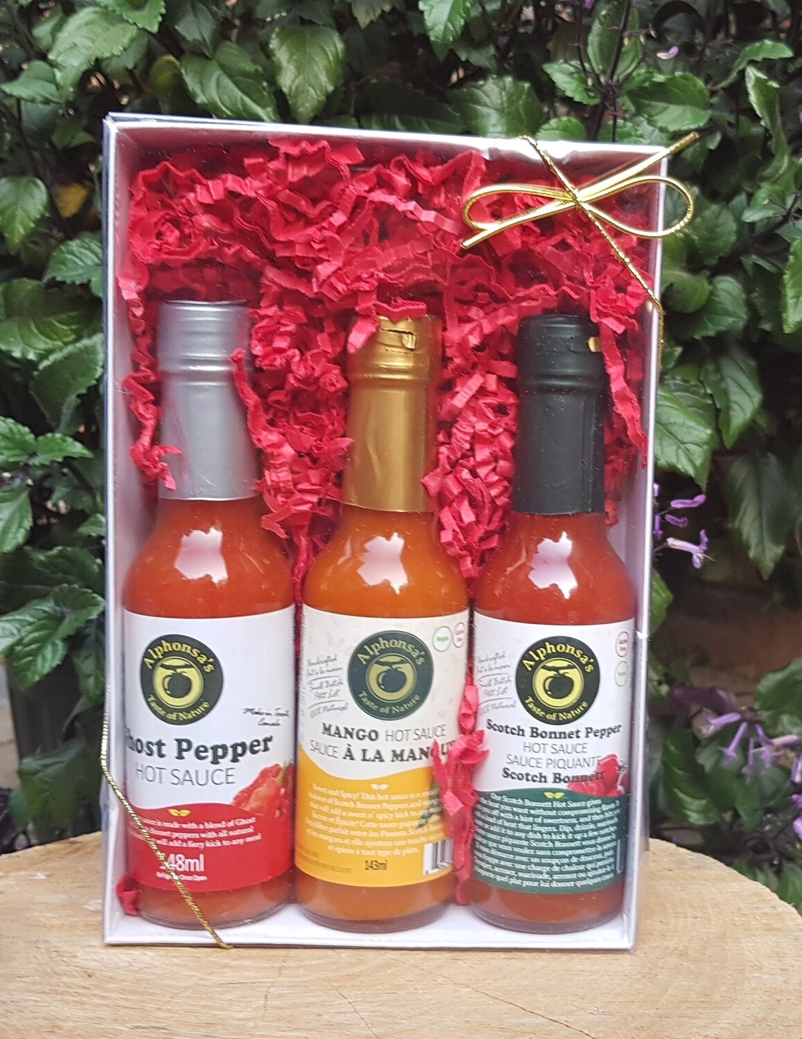 Hot Sauce Trio set