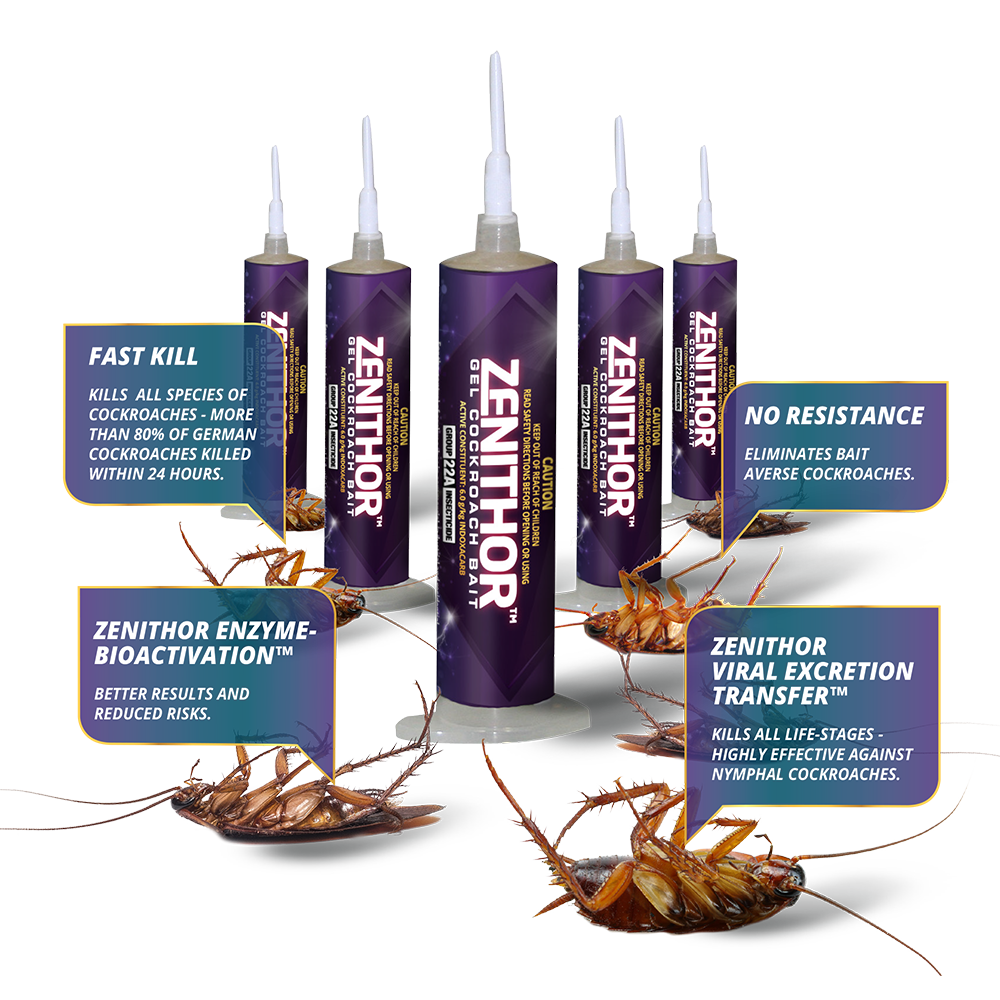 Zenithor Gel Cockroach Bait